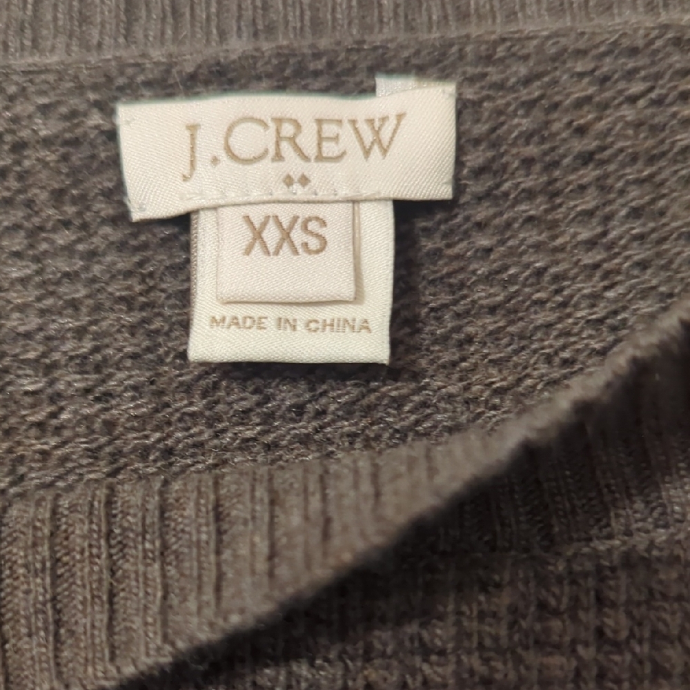 J. Crew merino Wool Blend Crewneck Sweater XXS - Picture 5 of 7
